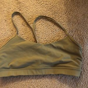 Green lululemon bra